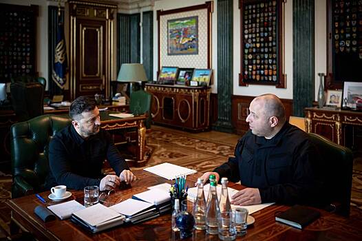 Зеленский встретился с Умеровым после переговоров