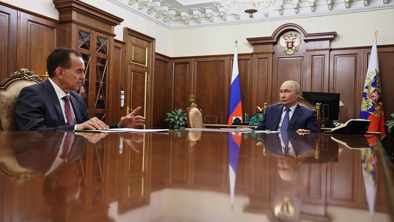 Путин спросил у главы Кубани о причинах снижения сельхозпроизводства