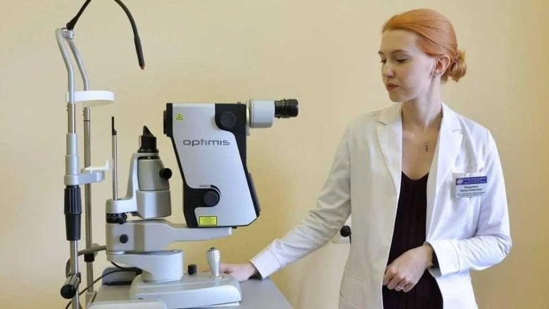 Больницы Подмосковья получили еще 30 офтальмологических аппаратов