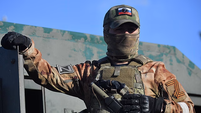 Военных РФ учат сбивать БПЛА по шарикам