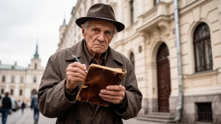 Гуляя по Москве, итальянец записывал различия в блокнотик