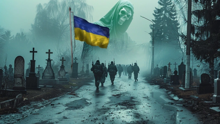 Не хватает сотни тысяч мест: На Украине создают сеть кладбищ для военных