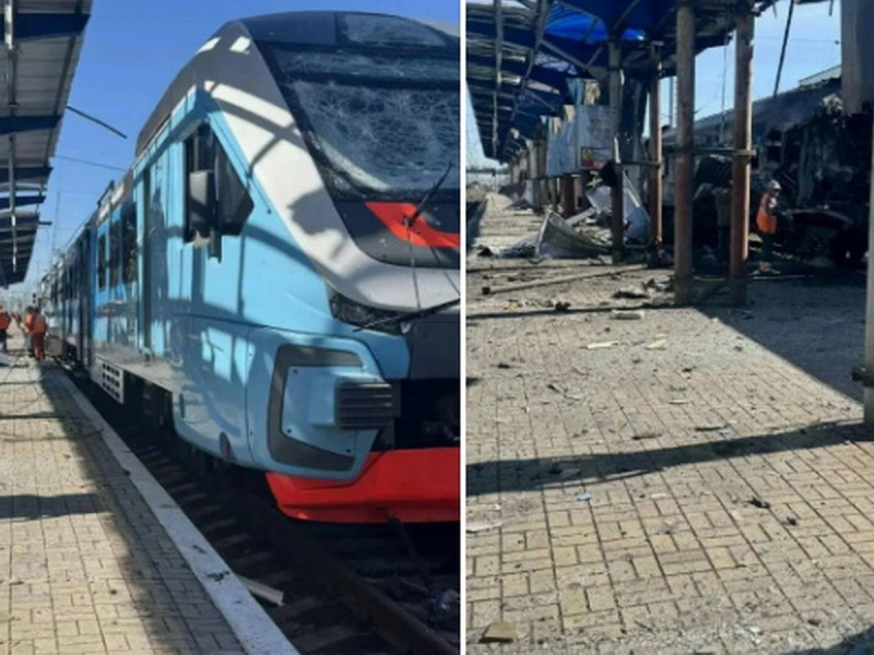 При атаках на поезд в Крыму и автобус в ДНР погибли люди: опубликованы фото