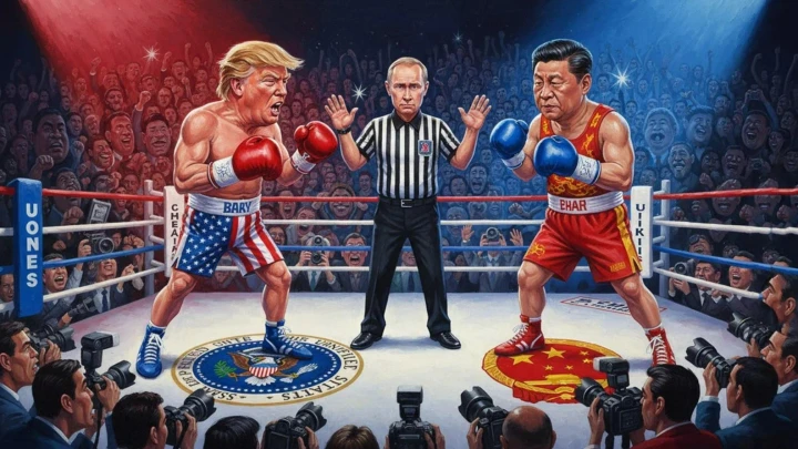 Трамп вновь появился с синяками: Версия доктора Мясникова