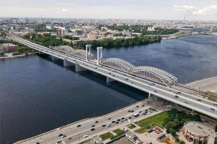 В Питере построят еще один разводной мост через Неву — с рекордно длинным пролетом. Показываем место на карте