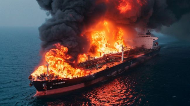 Украинские дроны атаковали танкер с украинцами на борту