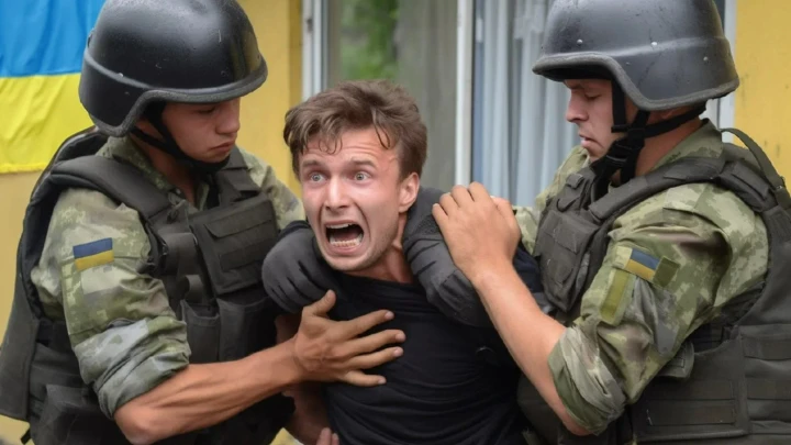 Бунт в Тернополе – На улицах броневики. Народ избил сотрудников ТЦК и вышел маршем