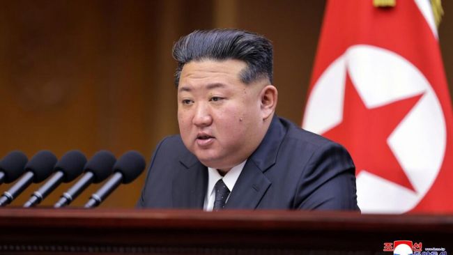 Ким Чен Ын и Владимир Путин обменялись телеграммами