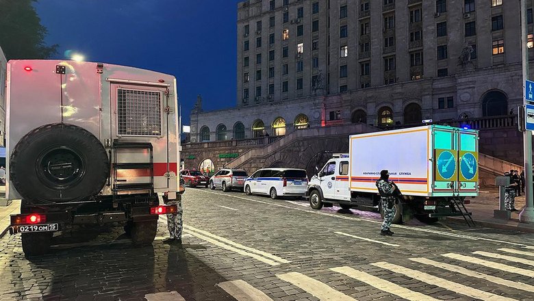 В Москве частично возобновили движение около Кудринской площади