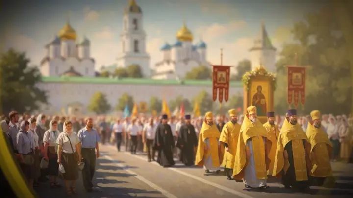 Споры о численности Крестного хода продолжаются: «Живое море православных людей» — так сколько человек было в Москве?